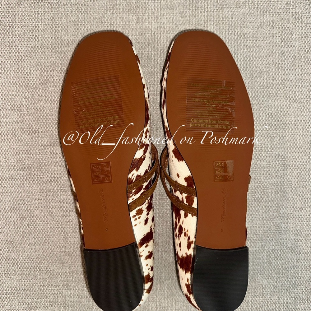 MADEWELL Leather Greta Ballet Flats - Russet Multi - Picture 11 of 13